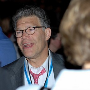 Al Franken and US Secretary of Education Visit